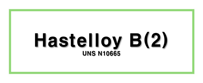 Hastelloy B2ㅣUNS N10665