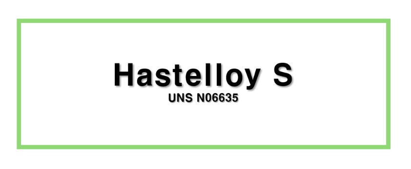 Hastelloy SㅣUNS N06635