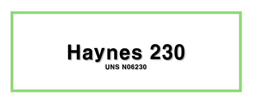 Haynes 230ㅣUNS N06230
