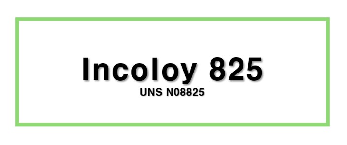 Incoloy 825ㅣUNS N08825