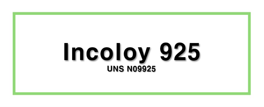 Incoloy 925ㅣUNS N09925