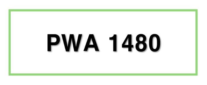 PWA 1480