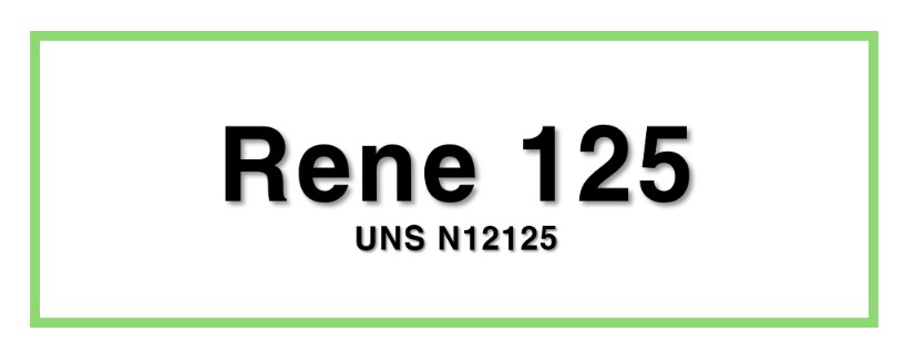 Rene 125ㅣUNS N12125