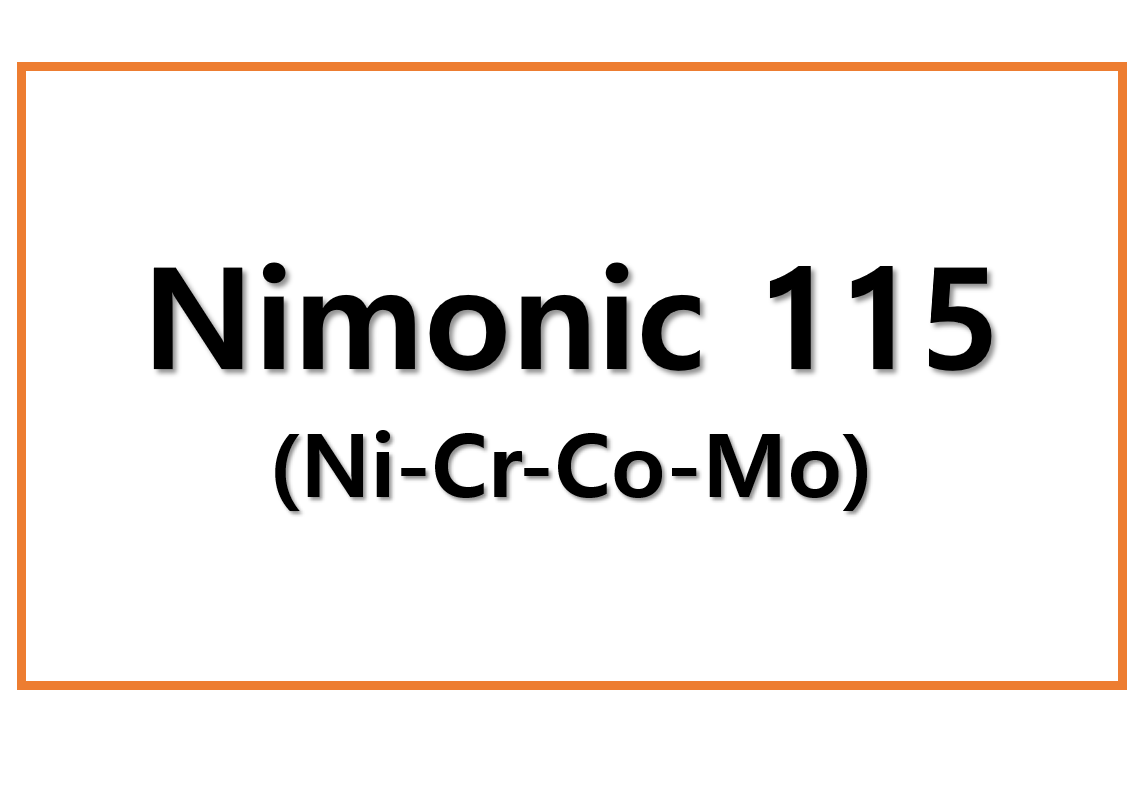 Nimonic 115(Ni-Cr-Co-Mo)