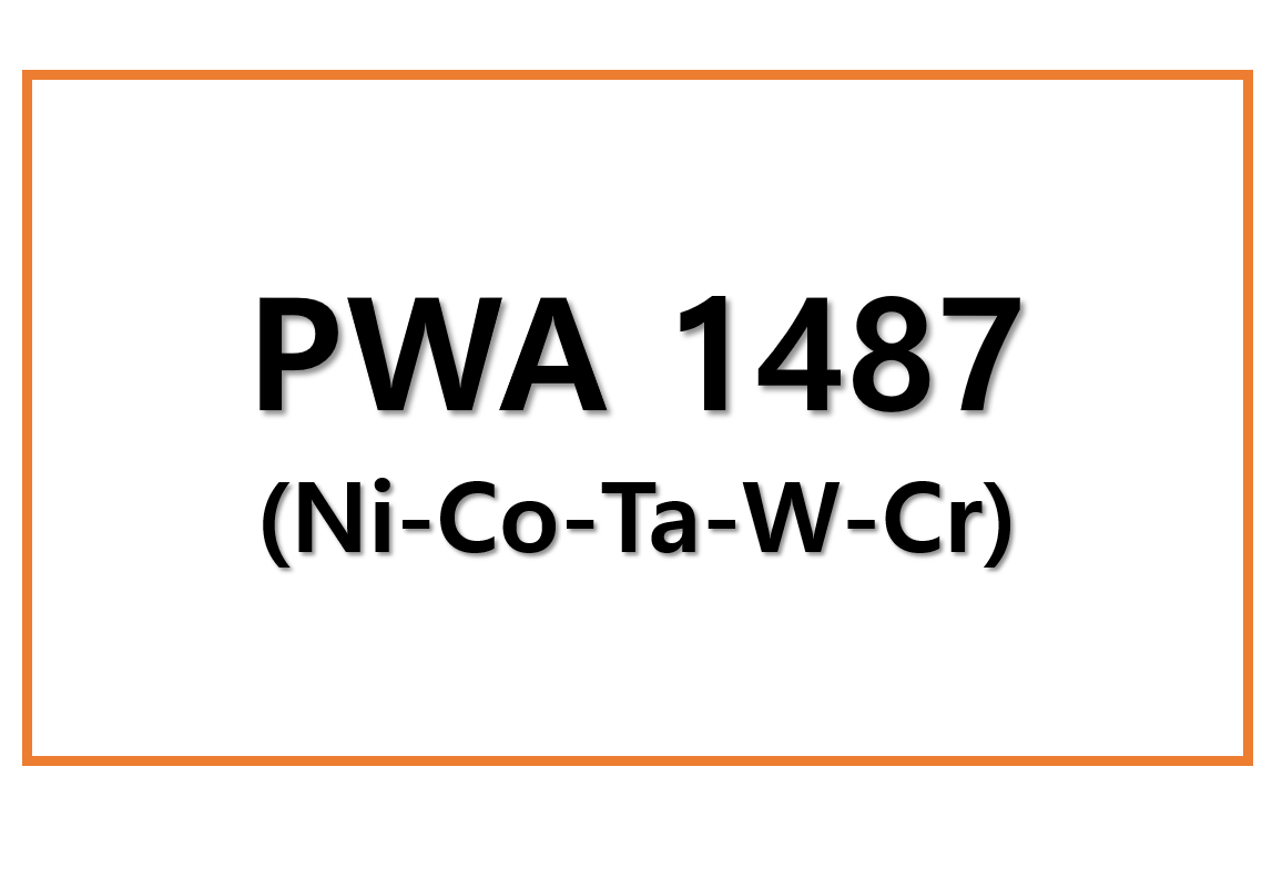 PWA 1487(Ni-Co-Ta-W-Cr)