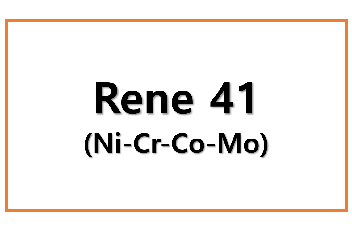 Rene 41(Ni-Cr-Co-Mo)