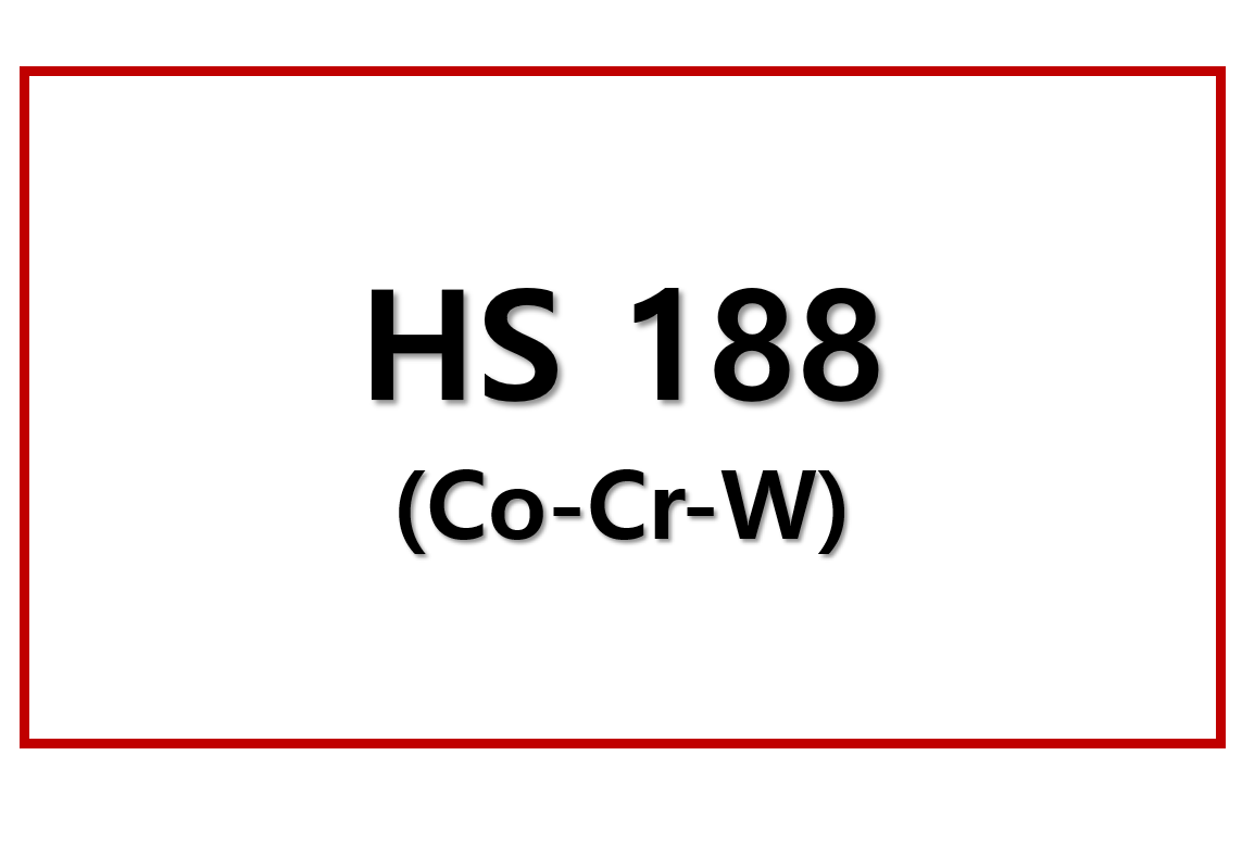 HS 188(Co-Cr-W)