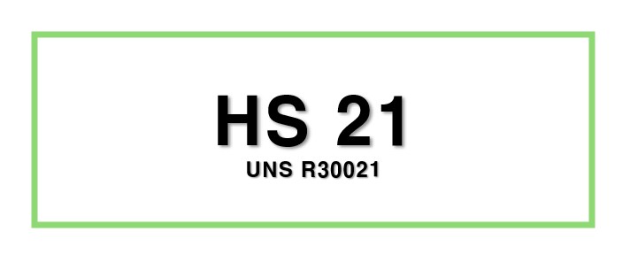 HS 21ㅣUNS R30021