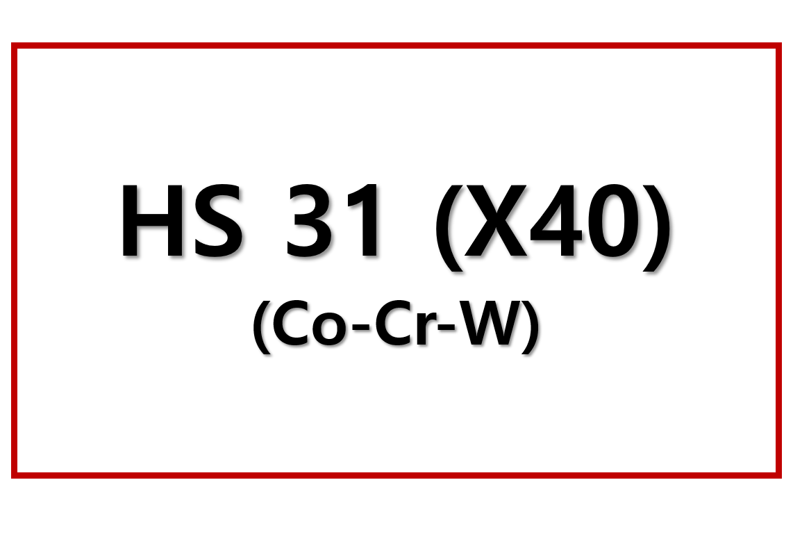 HS 31(X40)(Co-Cr-W)