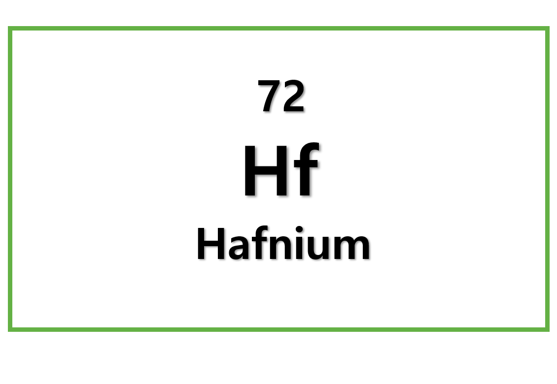 Hf(Atomic number : 72)