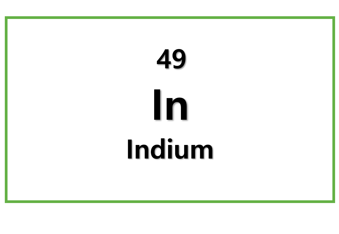 In(Atomic number : 49)