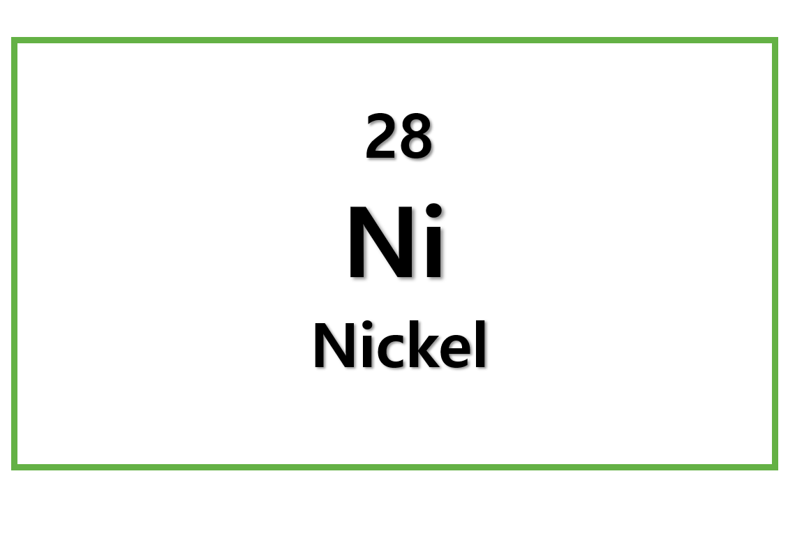 Ni(Atomic number : 28)