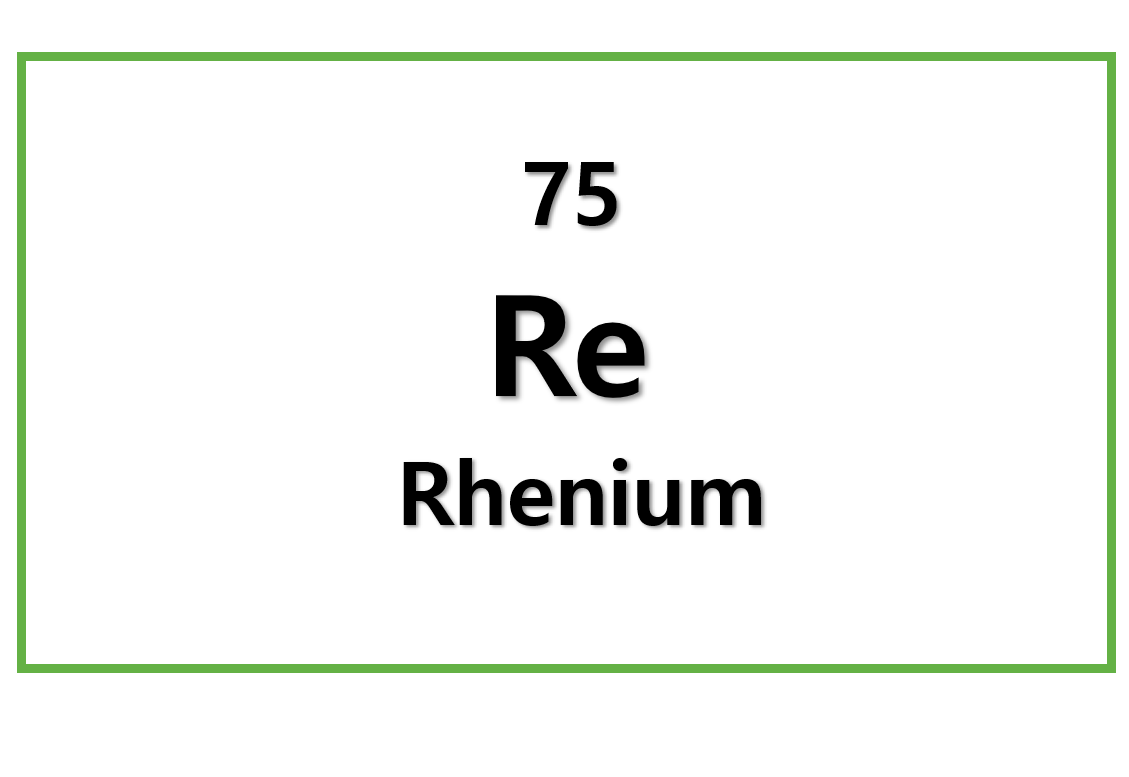 Re(Atomic number : 75)