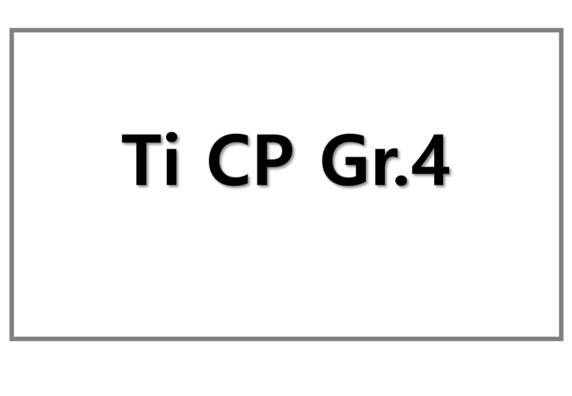 Ti CP Gr.4