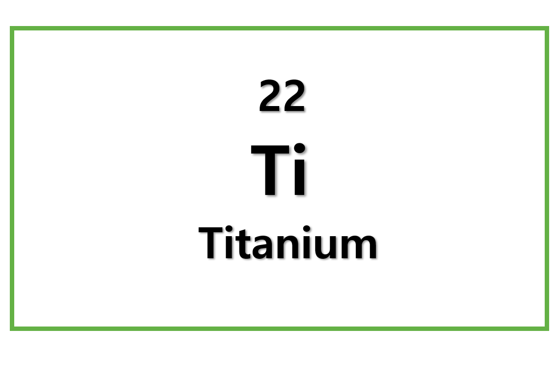 Ti(Atomic number : 22)