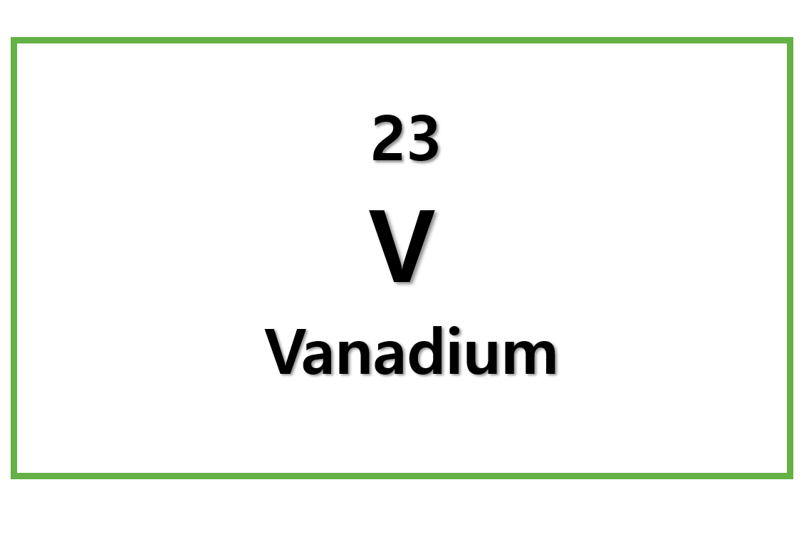 V(Atomic number : 23)