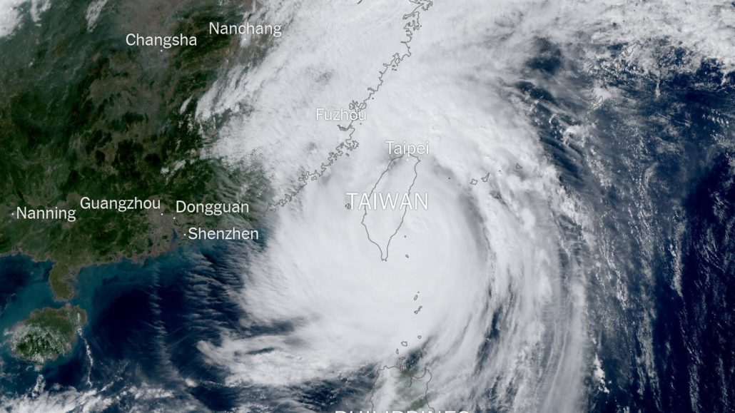 Typhoon Kong-rey Strikes Taiwan, Causing Fatalities and Widespread Disruption