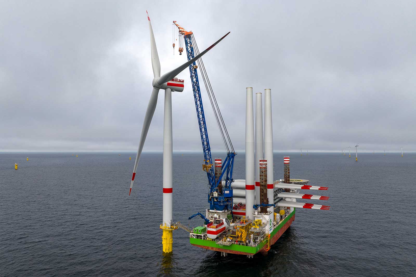 RWE Secures Final Permit for 1.1GW Thor Offshore Wind Farm