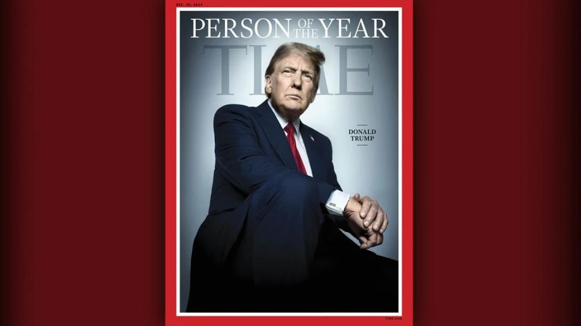 Donald Trump Named Time’s Person of the Year 2024: A Historic Comeback and Reshaped American Politics