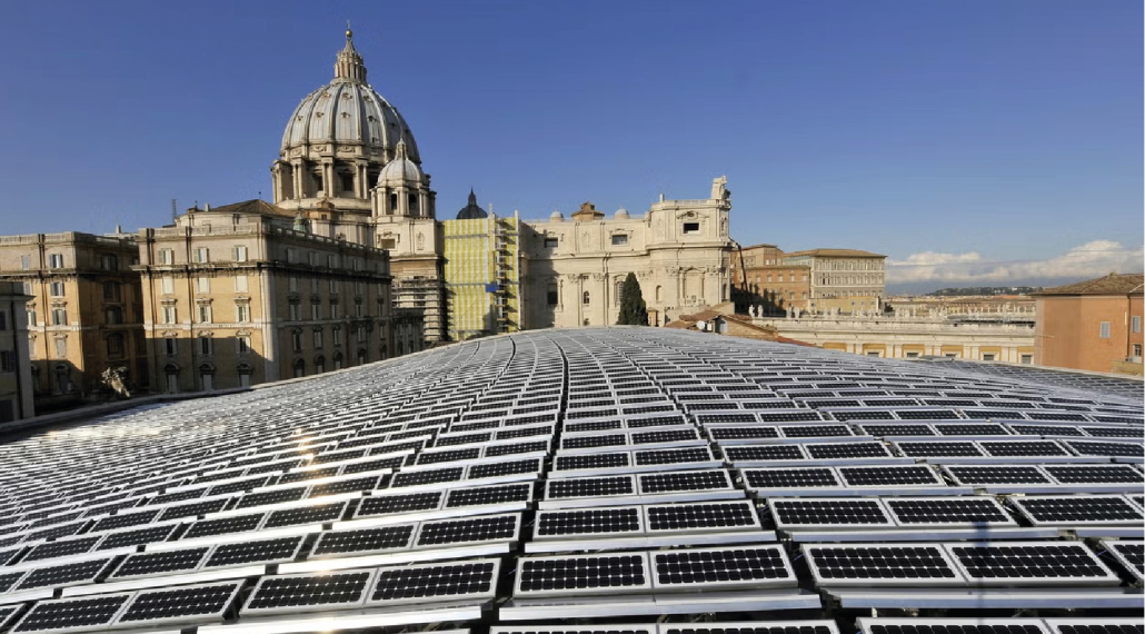 Vatican Unveils Solar Roof to Advance Green Energy Goals