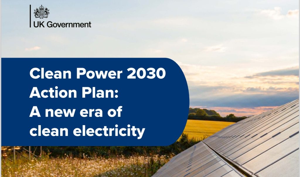 UK Government Unveils Comprehensive Clean Power Action Plan for a Sustainable Energy Future