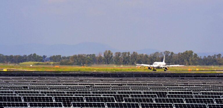 Rome’s Fiumicino Airport Sets New Record with Europe’s Largest Solar Farm