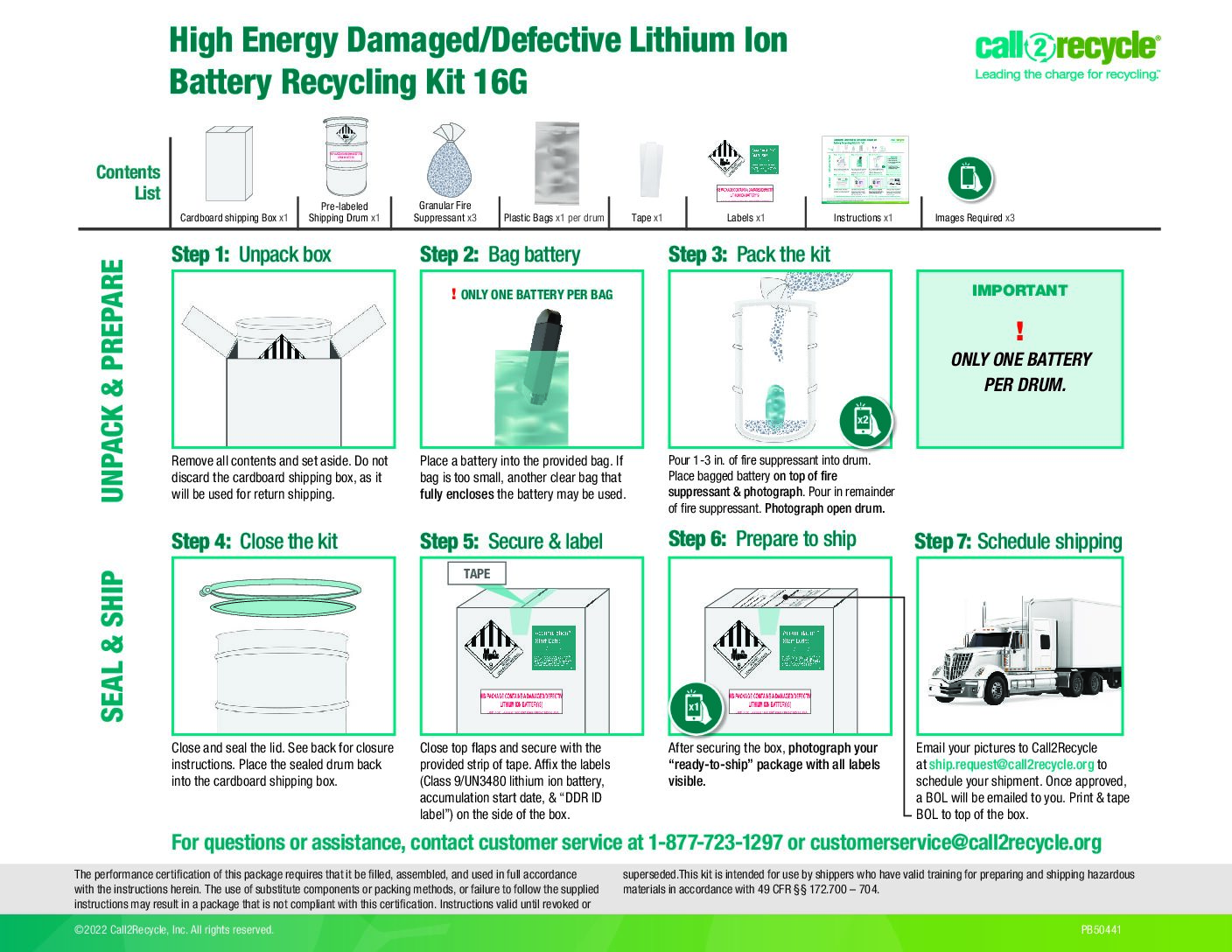 Call2Recycle Launches High-Energy Battery Recycling Program with Industry Partners