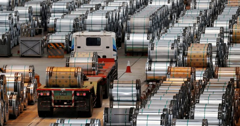 China steel export