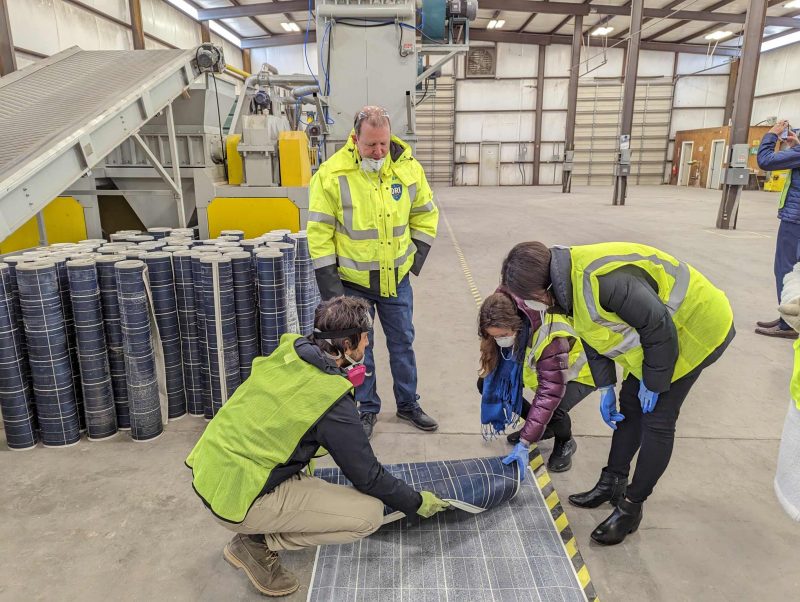 Solarcycle solar panel recycling
