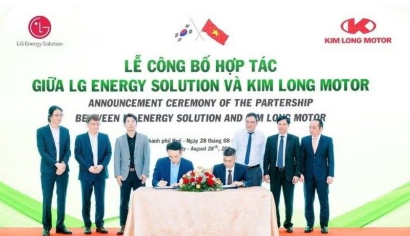 LGES and Kim Long Sign NCM Battery Supply MoU to Power Vietnam’s EV Future