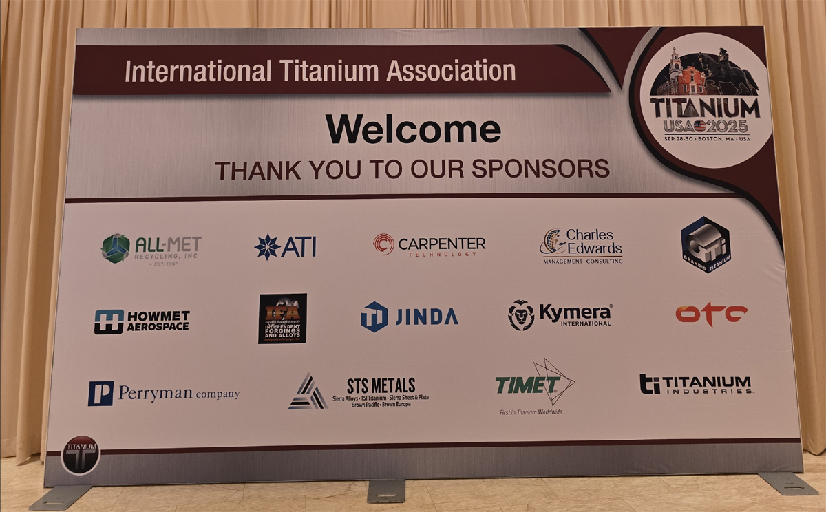 TITANIUM USA 2025: Global Titanium Hub Convenes in Boston