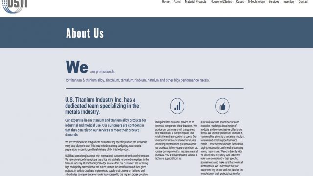 U.S. Titanium Industry Inc. 2