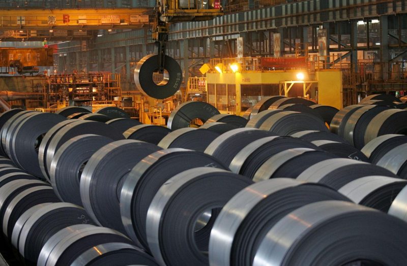 China Steel Production Hits Four-Year Low in October