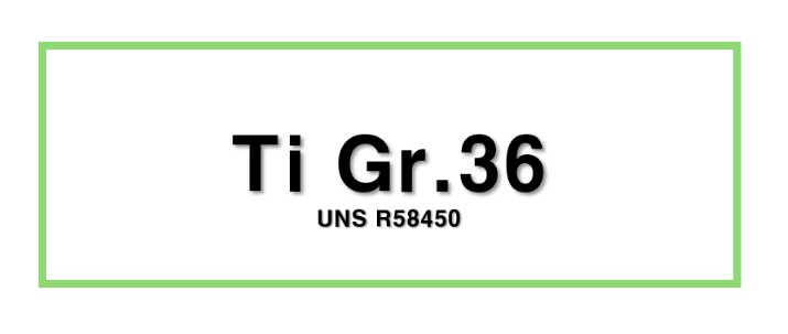 Ti Gr.36ㅣUNS R58450