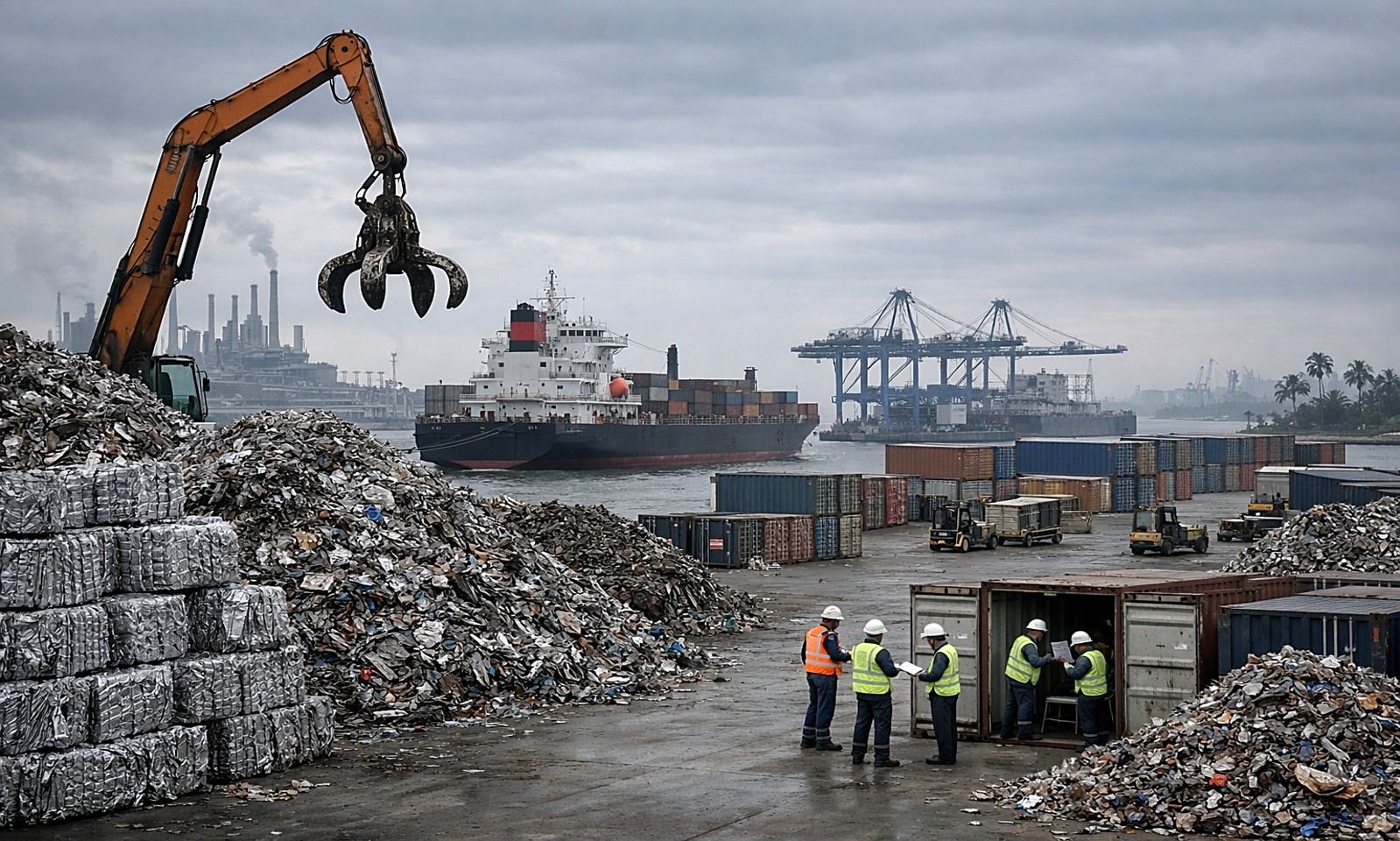 Global Scrap Prices Fall in July Amid Weak Demand and Logistics Constraints